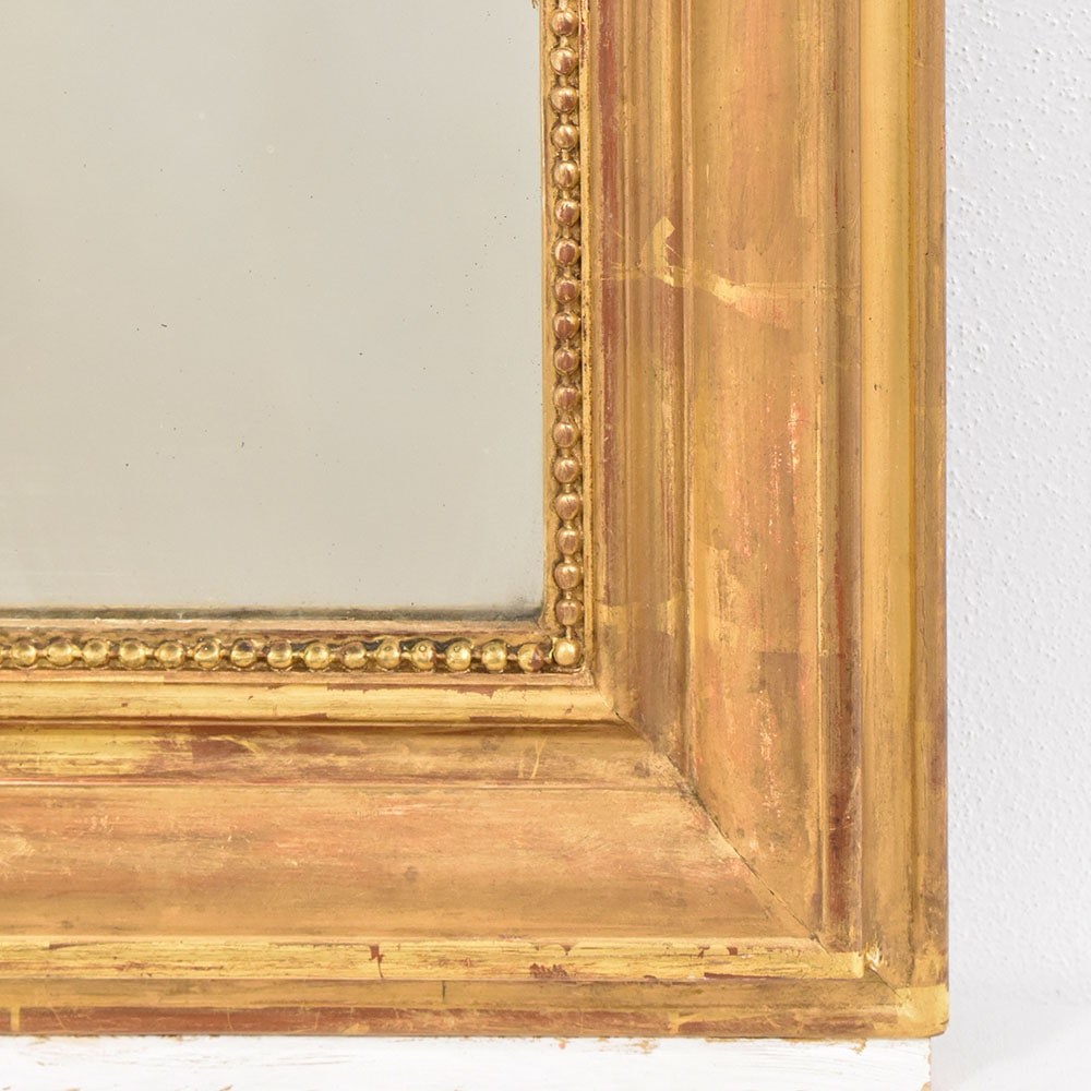 SPC 147 1a antique gold wall mirror antique gilded mirror XIX century.jpg